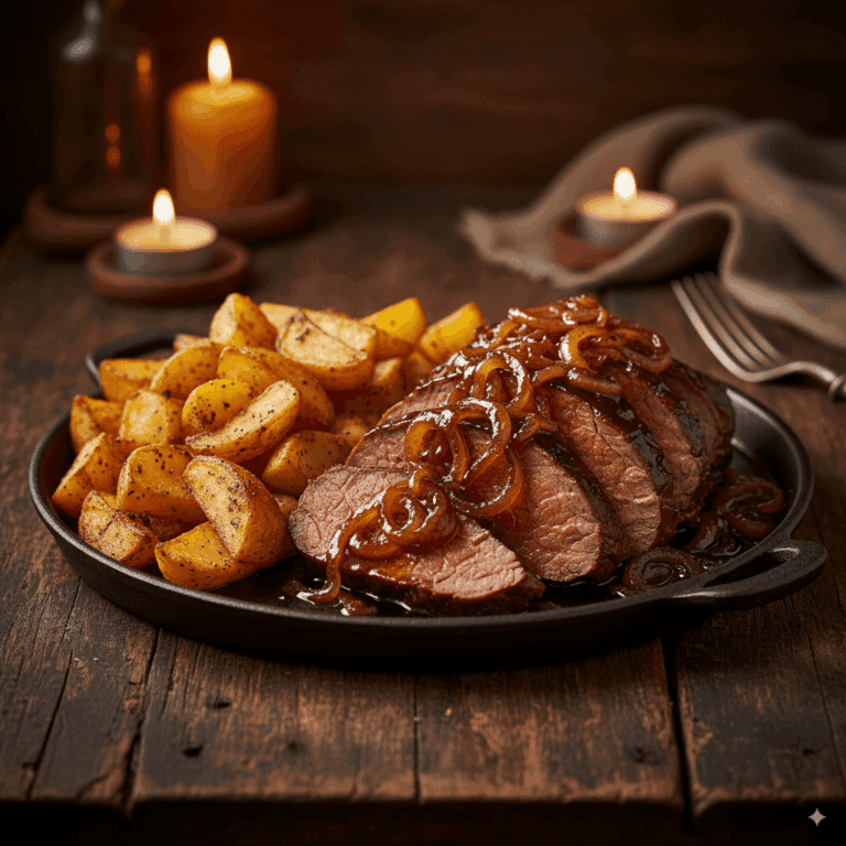 Carne de Panela Finalizada no Forno com Cerveja IPA