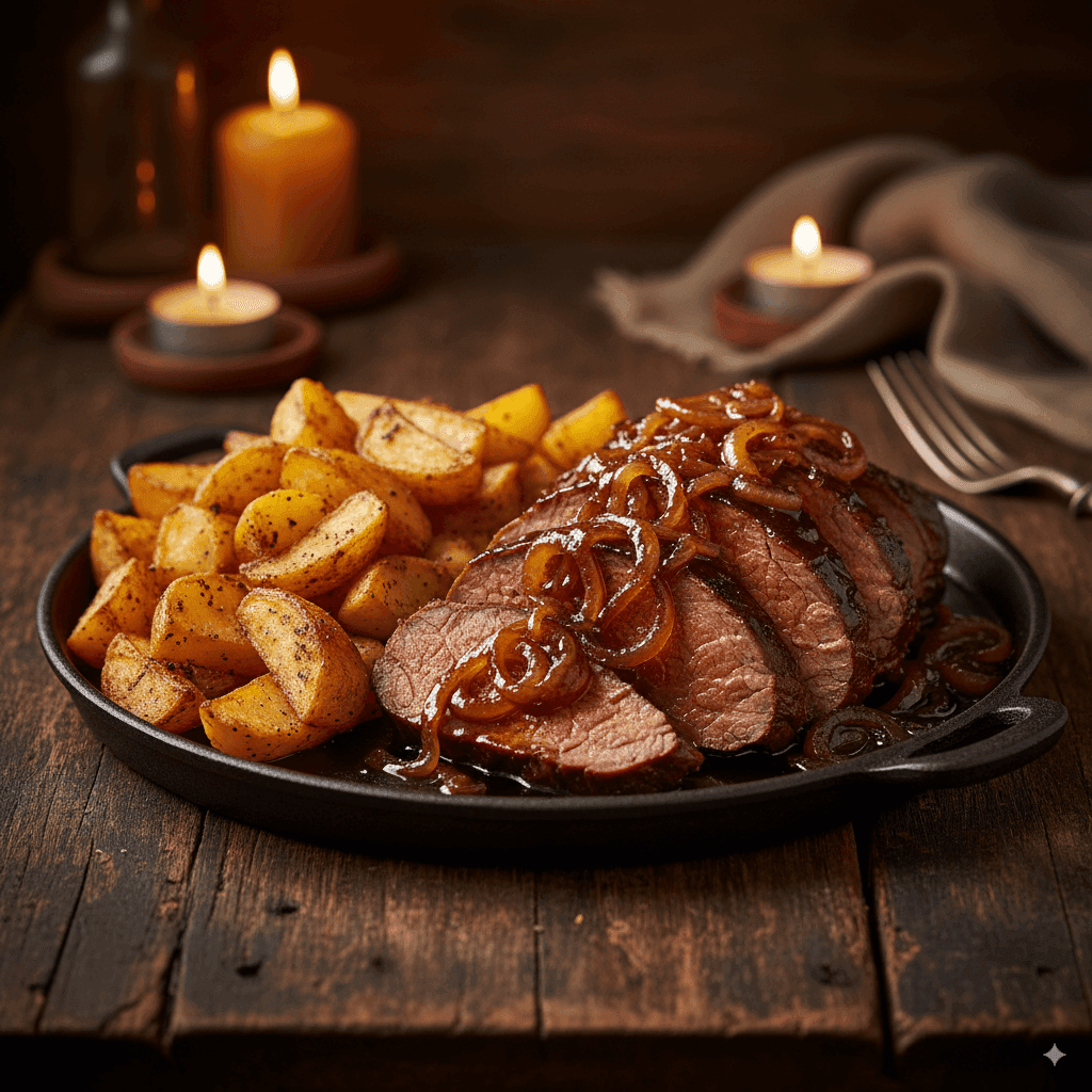 Carne de Panela Finalizada no Forno com Cerveja IPA