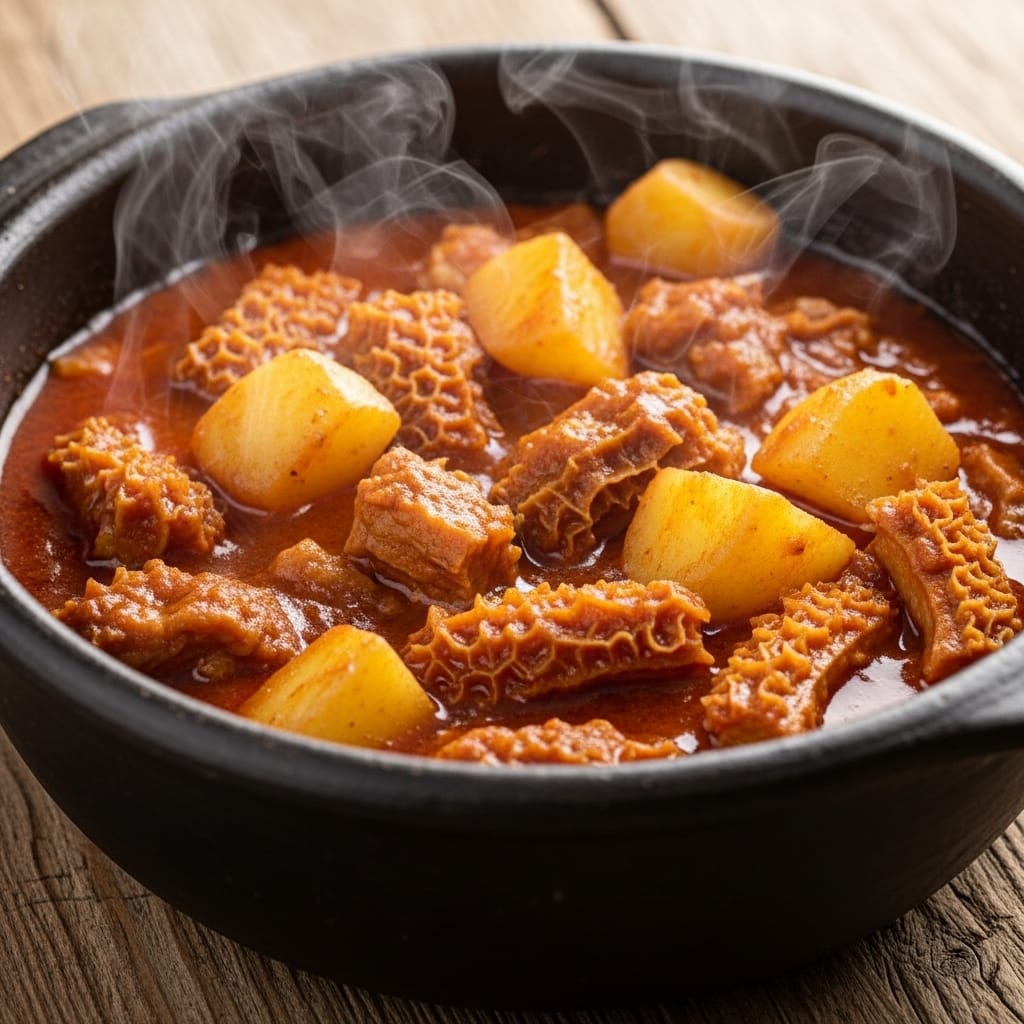 Bucho com Batata e Páprica Defumada